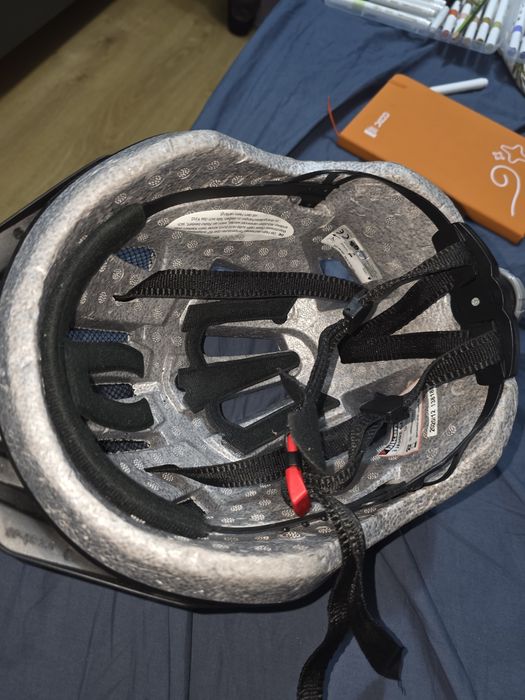 Casca de bicicleta cu led