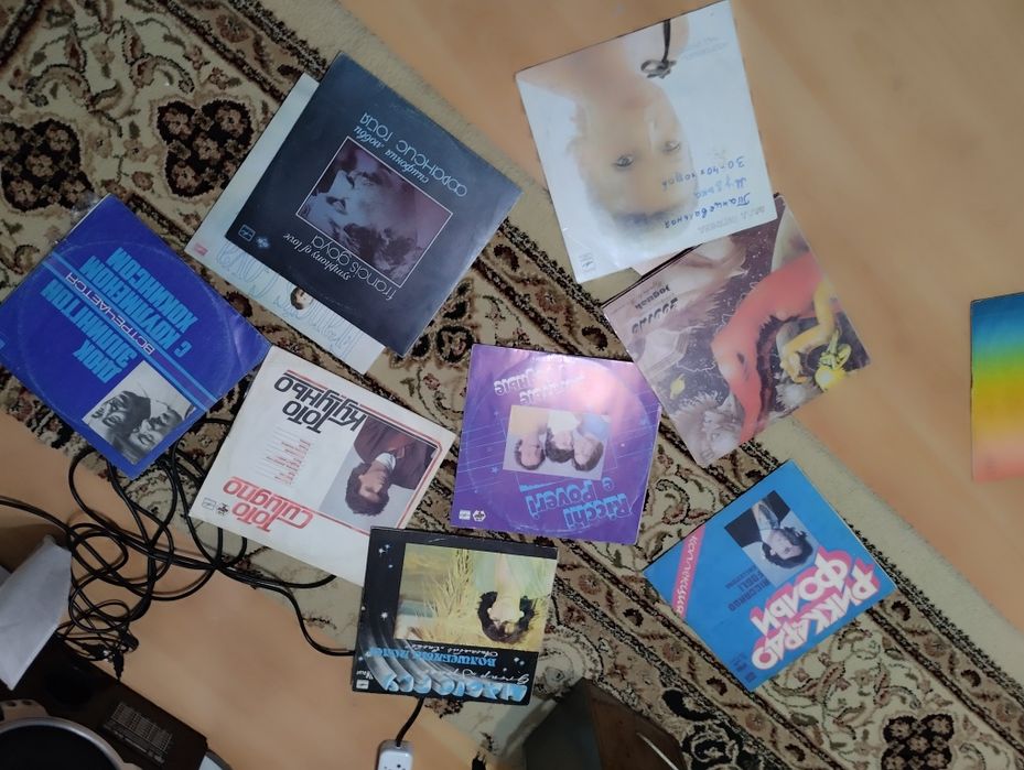 Виниловые пластинки, разные жанры