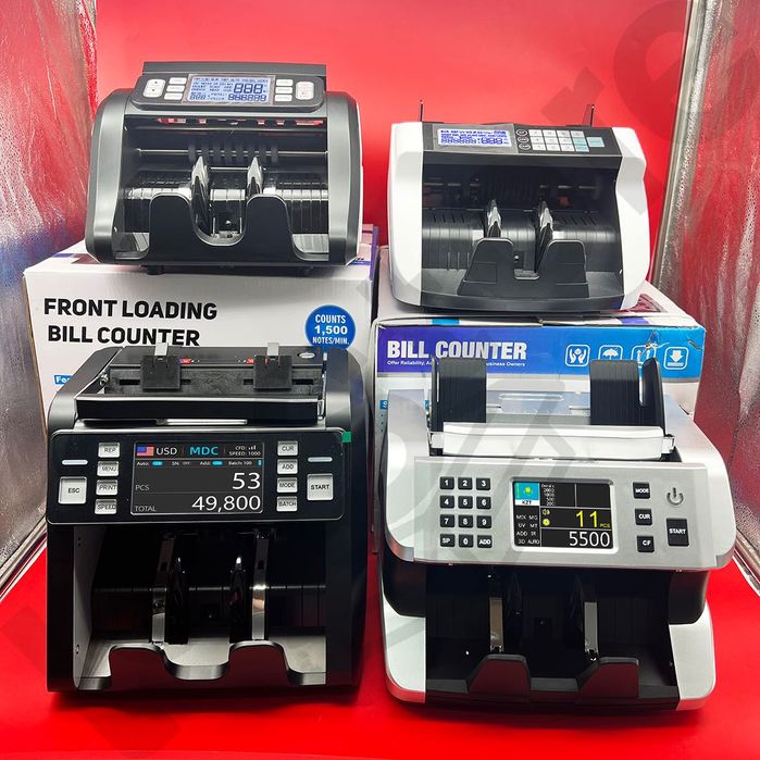 Billcounter Счетная машина счетчик купюр денег банковский с детектором
