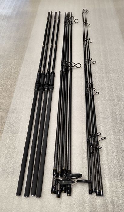 SET 4 Lansete Crap FL VIPER 3.90m 3.5 LBS 3 tronsoane Super Slim