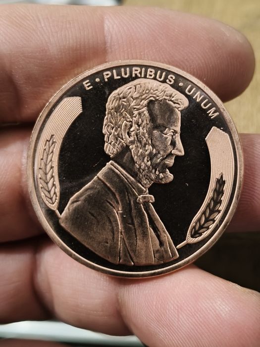 Moneda Cupru AVDP 999 pur