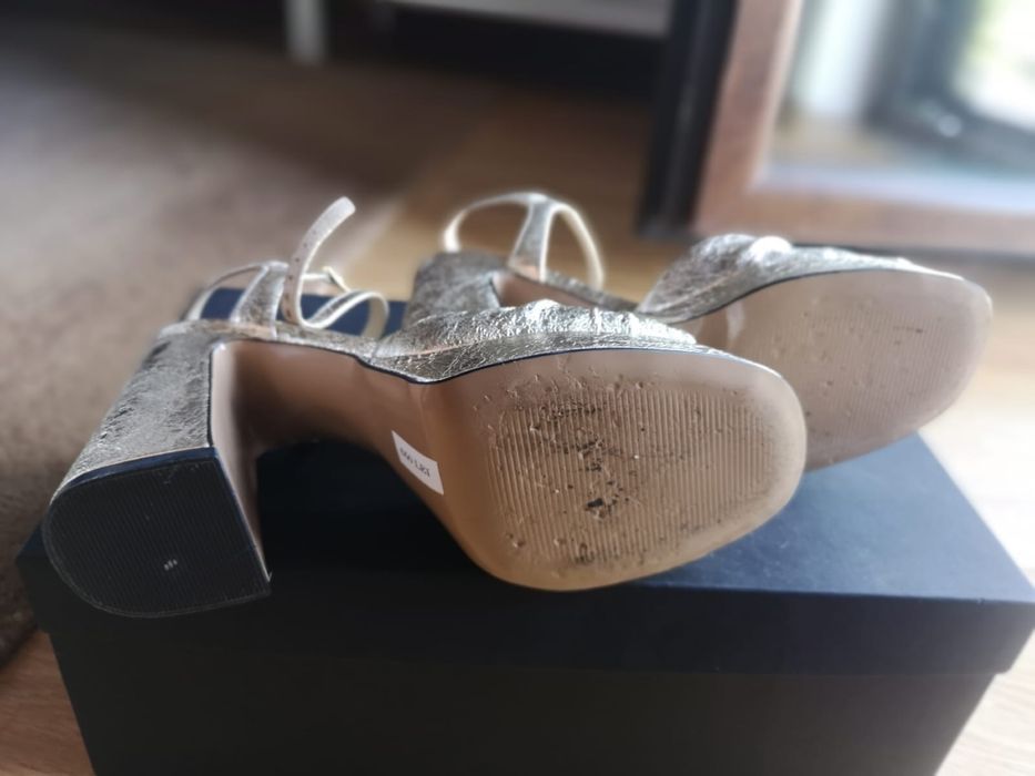 Sandale de ocazie din piele, Gemelli, 37