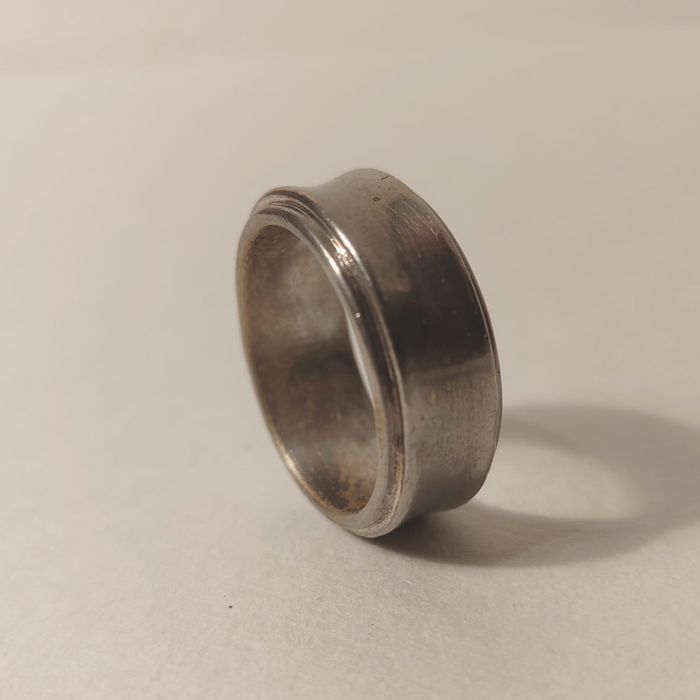 Inel Argint 925 Masiv – Design Modern Concav – Stil Minimalist Unisex