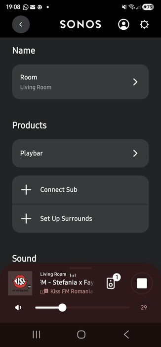 Smart Soundbar Sonos Playbar