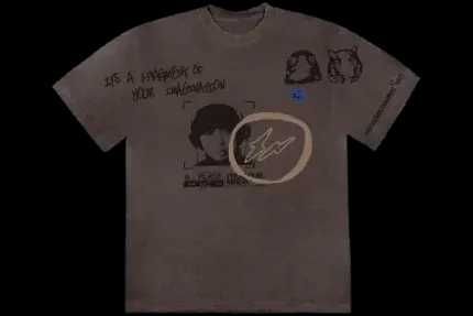 Travis Scott x Fragment тениска