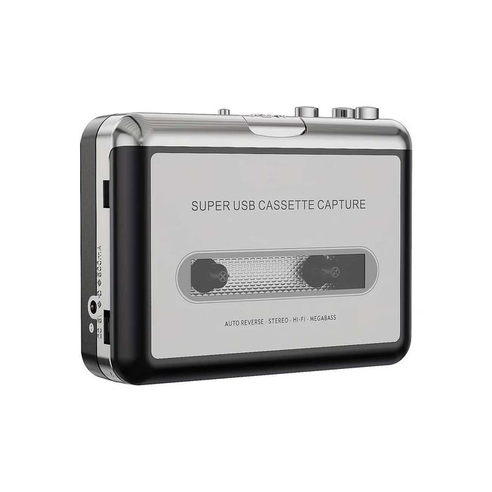 SilverCrest Уокмен Касетофон: Преносим USB Конвертор за Дигитализиране на Касети към MP3 формат, walkman