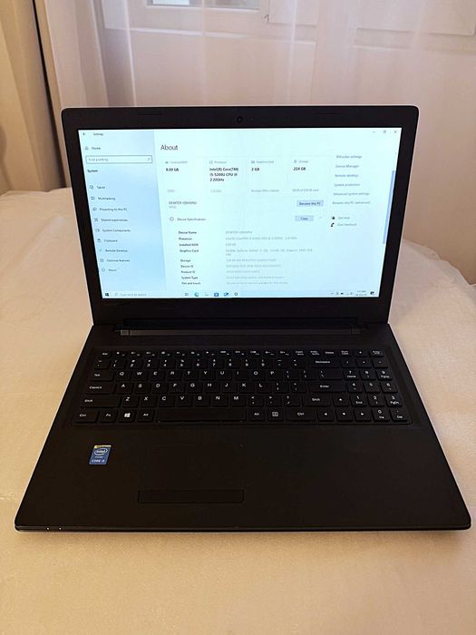 Laptop Lenovo IdeaPad 100-15IBD i5 5200U 8Gb SSD 256 Gb GeForce 920MX