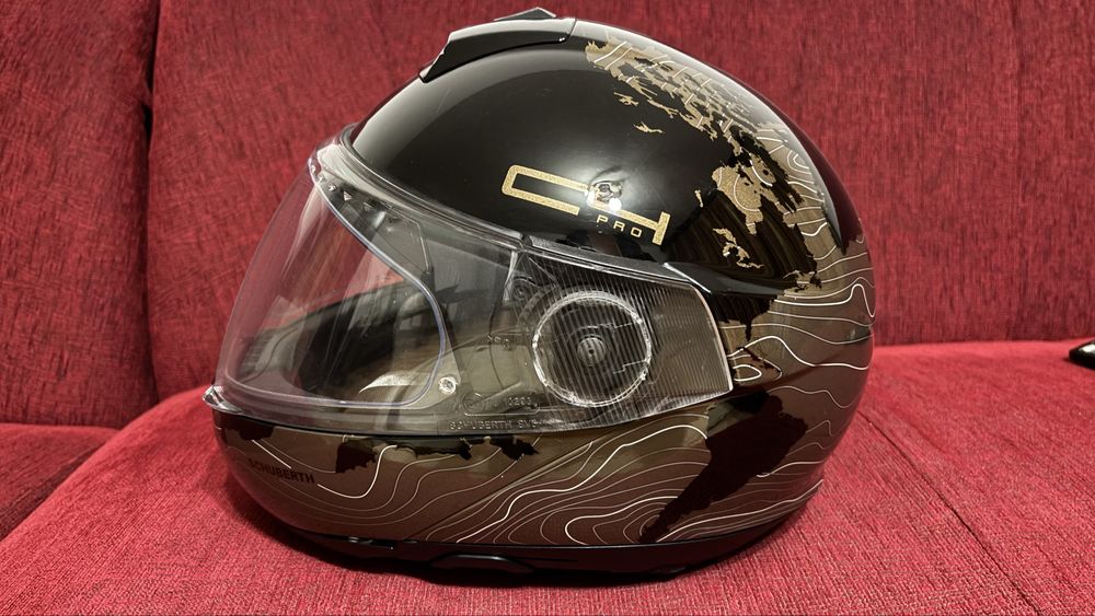 Vand/schimb casca Schuberth C4 Pro, comunicatie Sena SC1 instalat