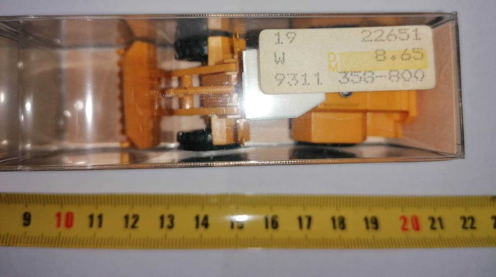 Vand macheta incarcator frontal Liebherr 531, scr 1:87, prd Wiking