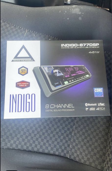 Магнитола Aura indigo-877DSP