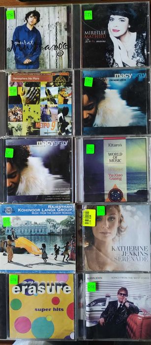 Огромна Колекция От Матрични И Оригинални Компакт Дискове С Топ Музика