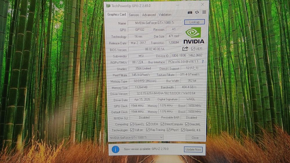 Vând Gtx 1080 TI în perfecta stare de functionare