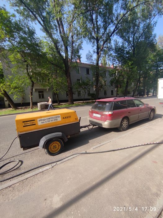 Компрессор в аренду,  продувка,  отбойные молотки