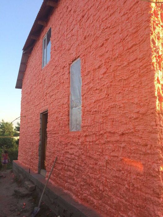 декор утеплитель вокруг окна