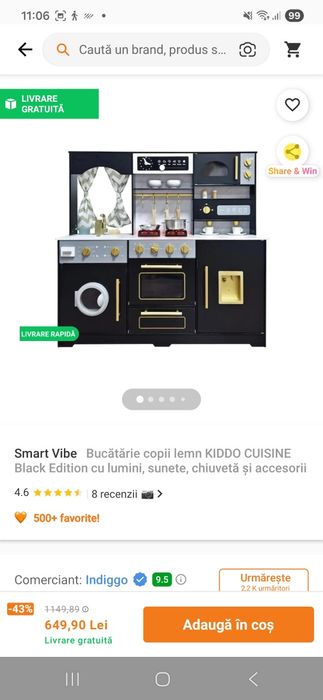 Vând bucatarie ca si noua !