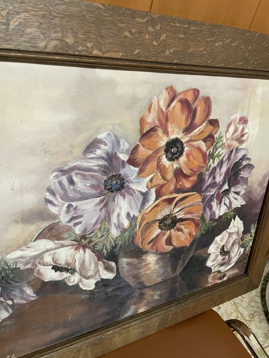 Tablou Florii in Vaza , Vechi