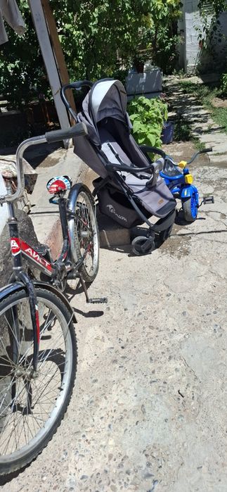 Коляска велосипед