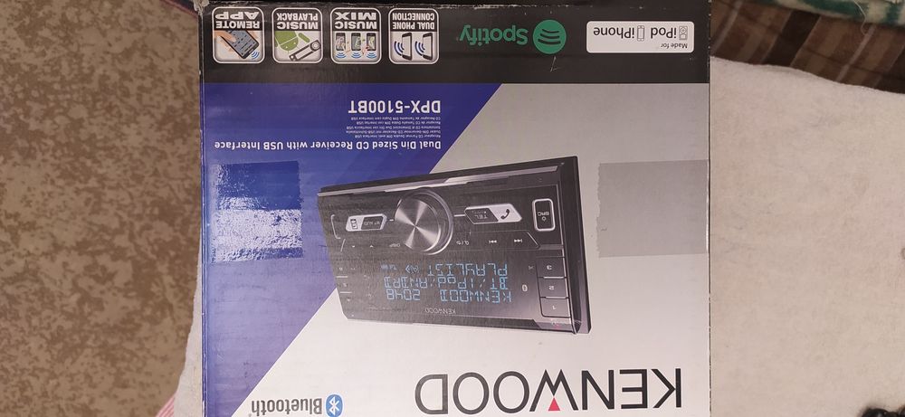 Продается магнитофон KENWOOD DPX-5100DT
