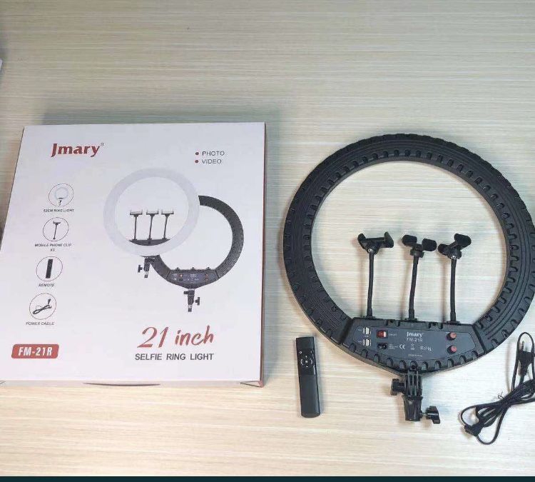 Кольцевая лампа светодиодная подсветка,LAMPA SHTATIV JMARY