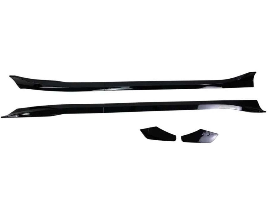 Добавки за прагове за Tesla Model 3 (2017-2022) черен гланц