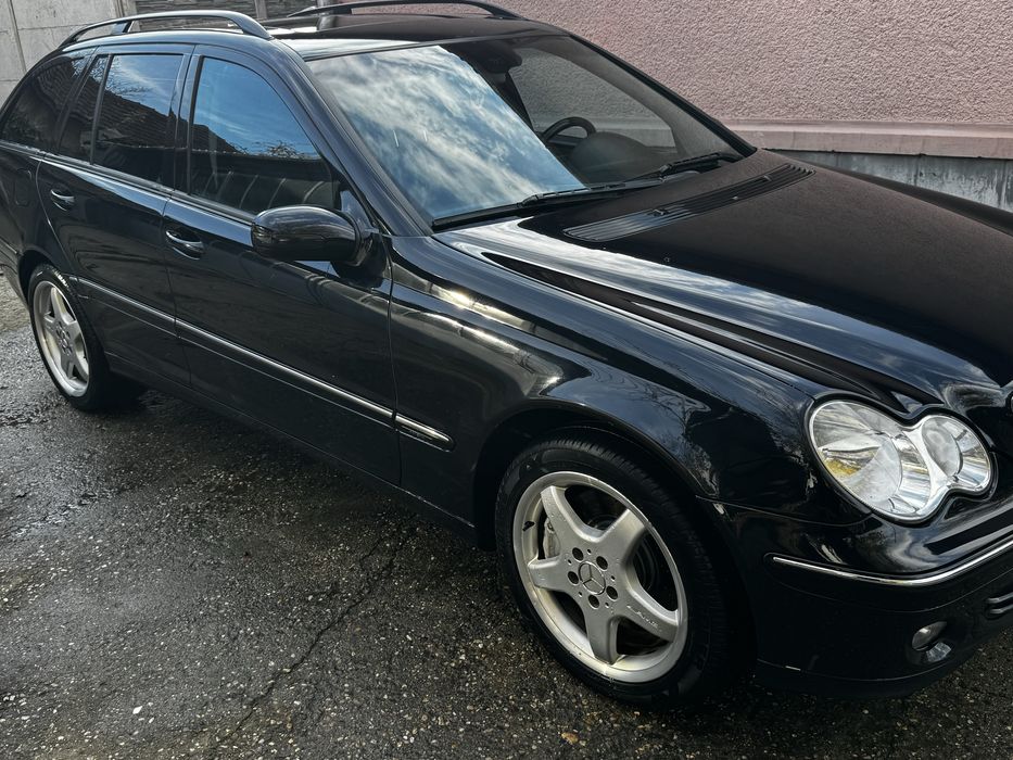 Mercedes C 200 kompressor 1.8 benzina, avangard pachet sport