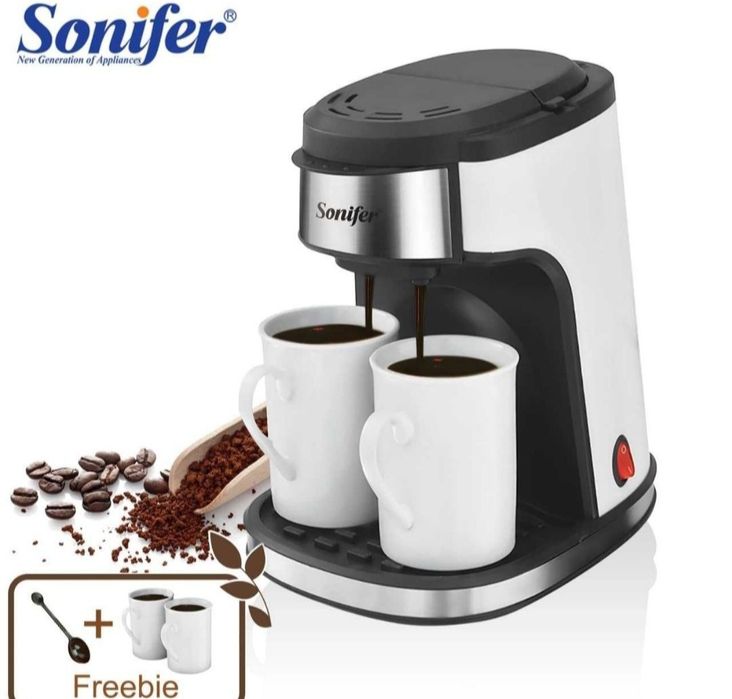 Капельная кофемашина кофеварка coffee Sonifer sf-3540 американо латте
