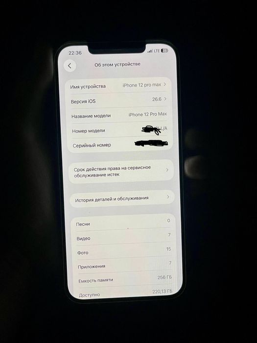 Iphone 12 pro max 256 talik