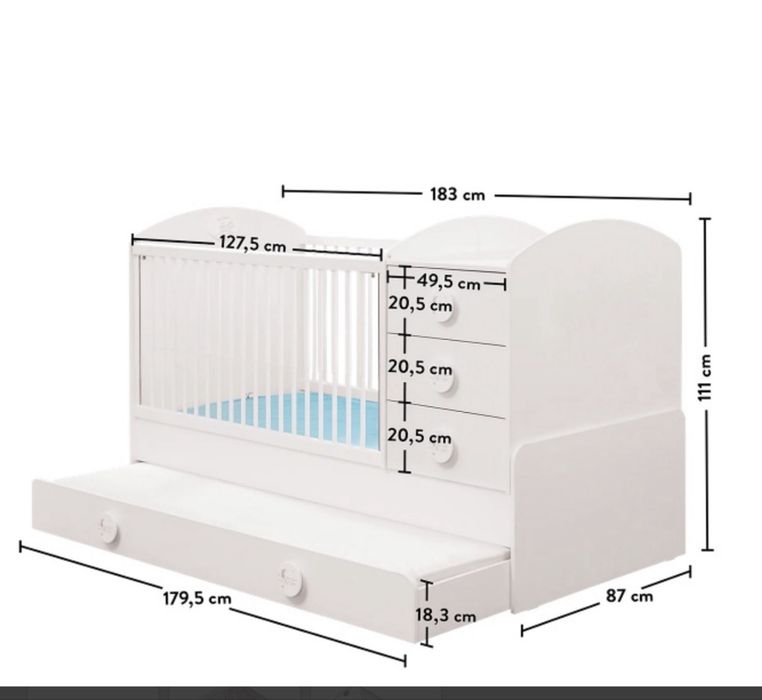Mobila copii - colectia Cotton Baby