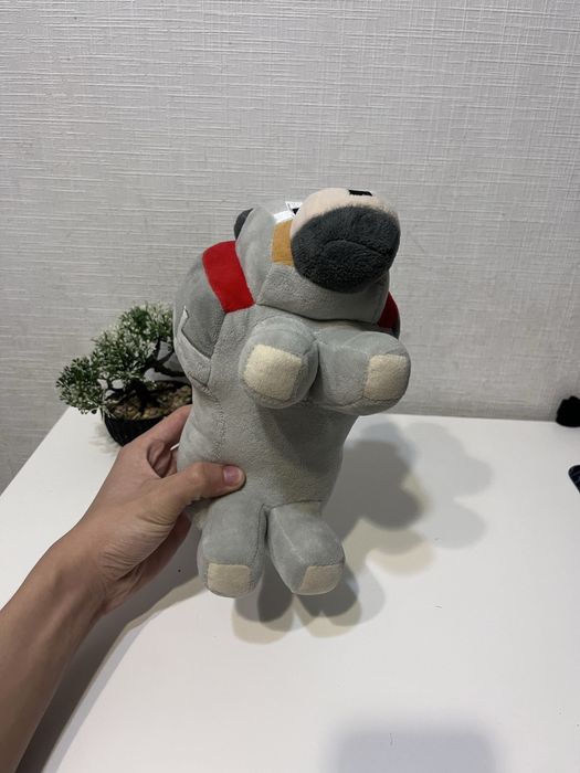 Игрушка плюшевая майнкрафт собака