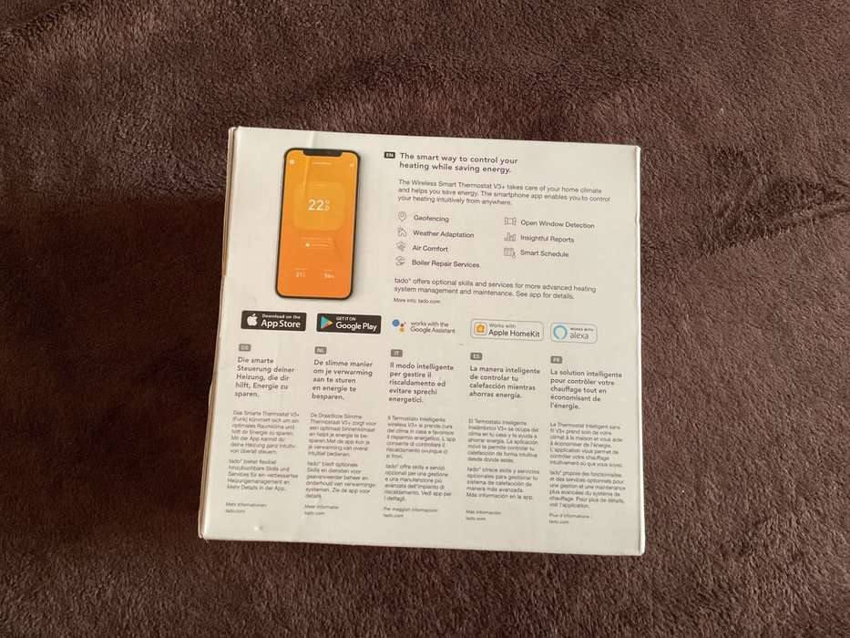 Termostat inteligent Tado - Wireless Smart Thermostat V3+ nou