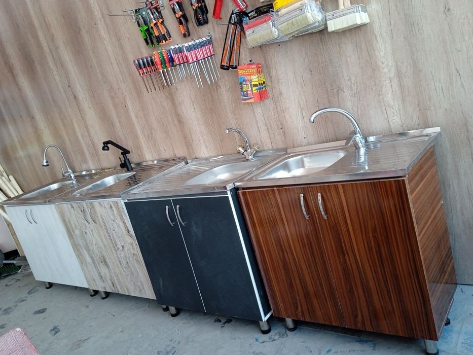 Кухонная мойка тумба раковина moyka oshxonaga rakvina tumba