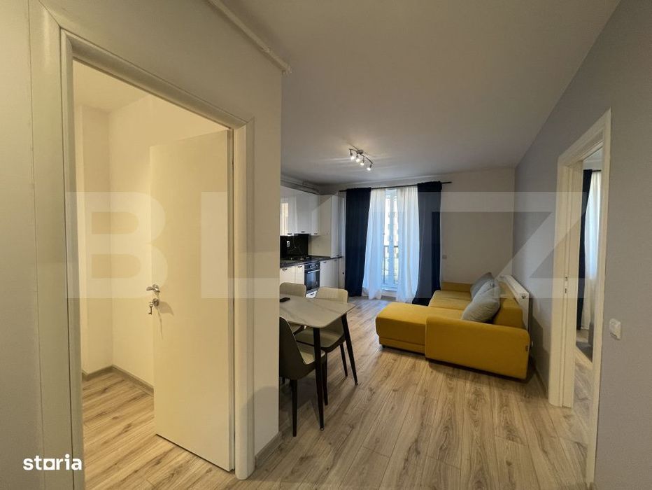 Apartament 2 camere, 41 mp, la cheie, parcare subterana, Beta Residenc