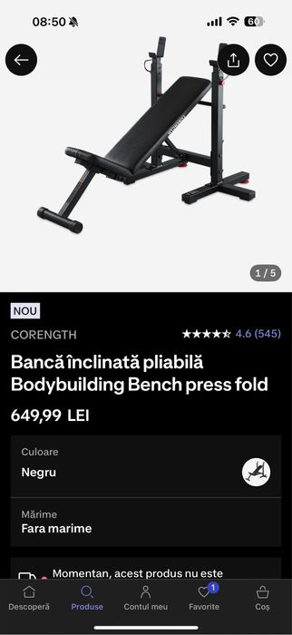 Kit fitness 93 kg + Banca pliabila cu inclinata