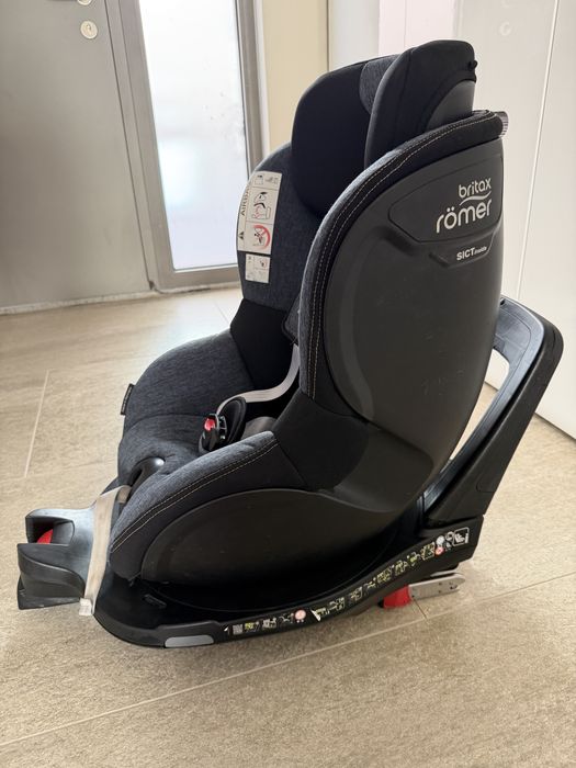 Детско столче за кола i-SIZE Britax Romer Dualfix, 40-105 см, Синьо