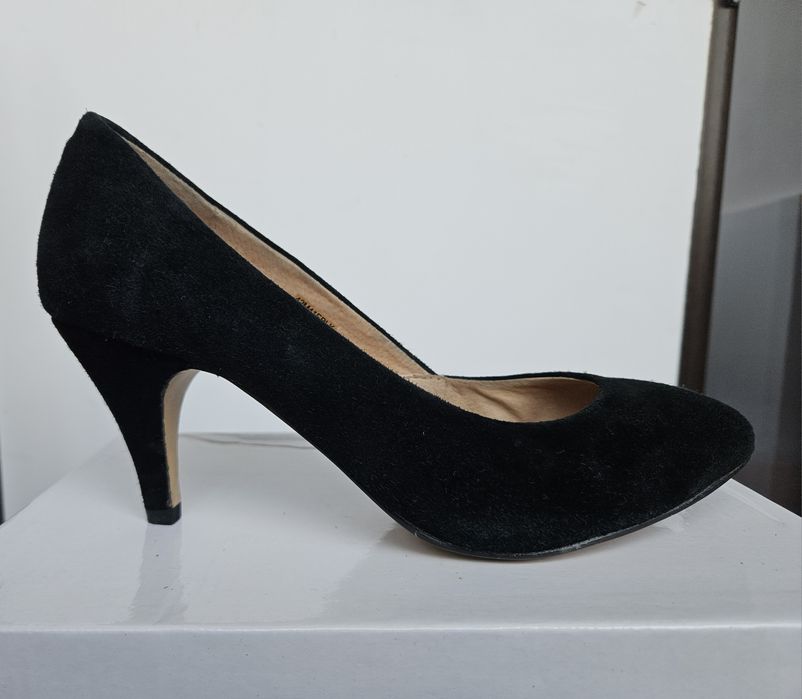 Pantofi piele întoarsă
