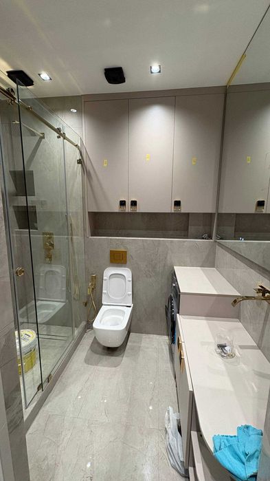 Готовая 2-комнатная квартира с видом на город в ЖК Shinam