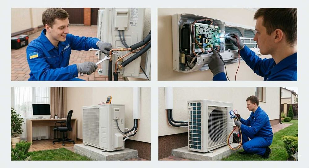 Установка кондиционеров