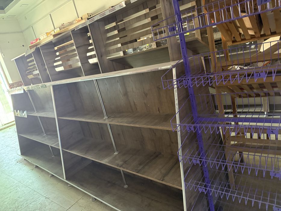 Савдо дукони учун стеллажлар туплами сотилади