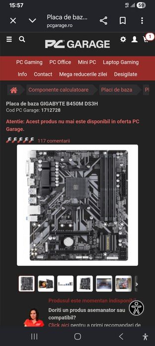 Kit placa de baza+ram+procesor