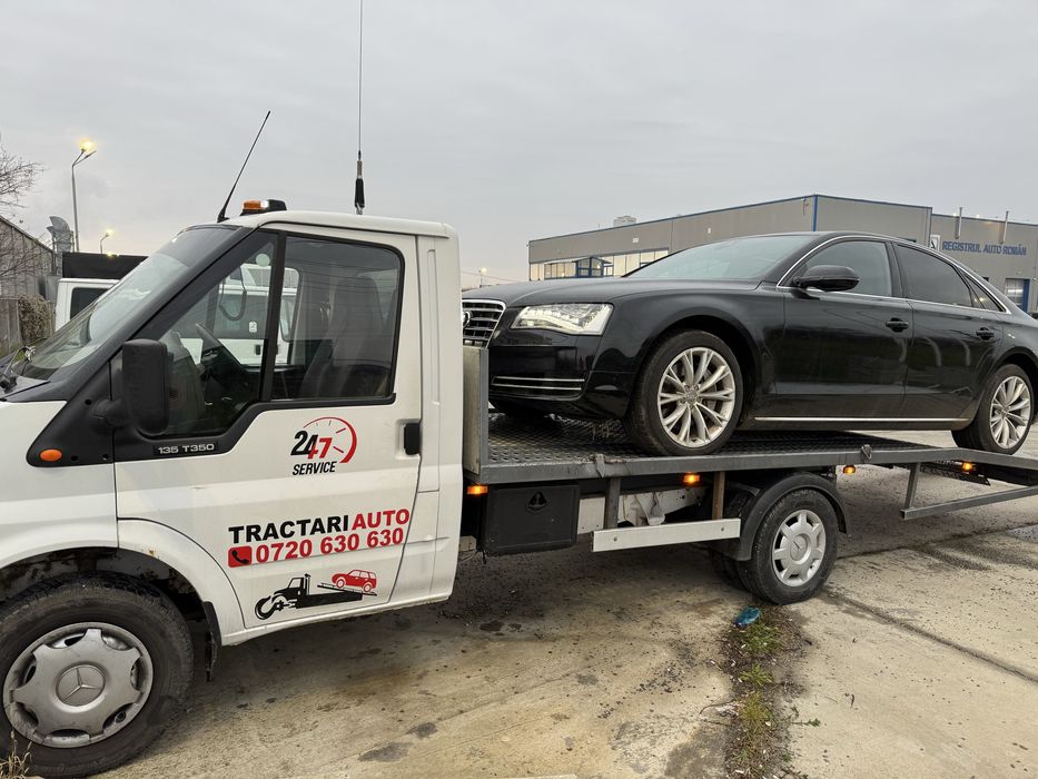 Tractari auto Platforma auto NON STOP Ploiesti-Prahova
