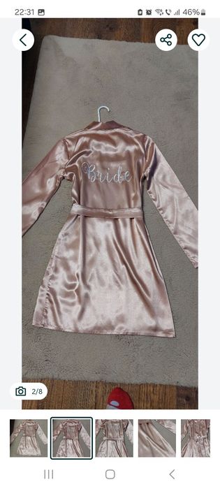 Halat roz pudrat "Bride"