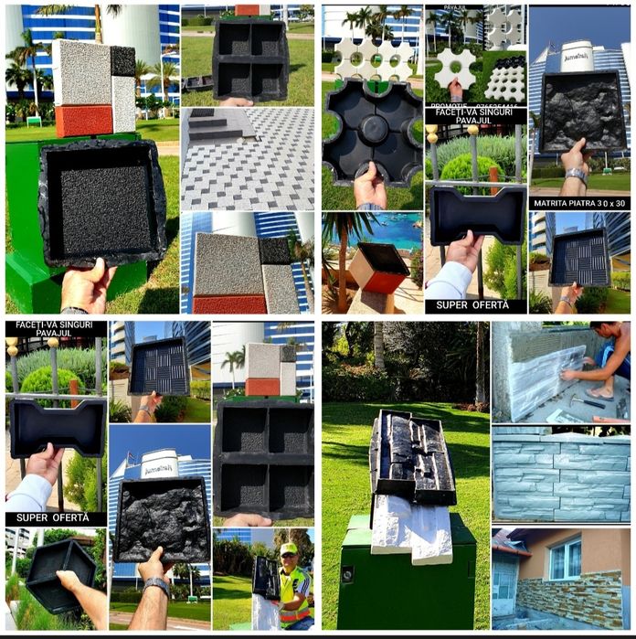 Oferta sezon vand matrite pavele si dale pavaj beton reduceri preturi