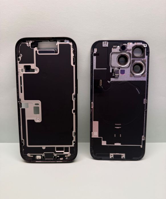 Carcasa originala iPhone 16 Pro Black Negru camera baterie sticla rama