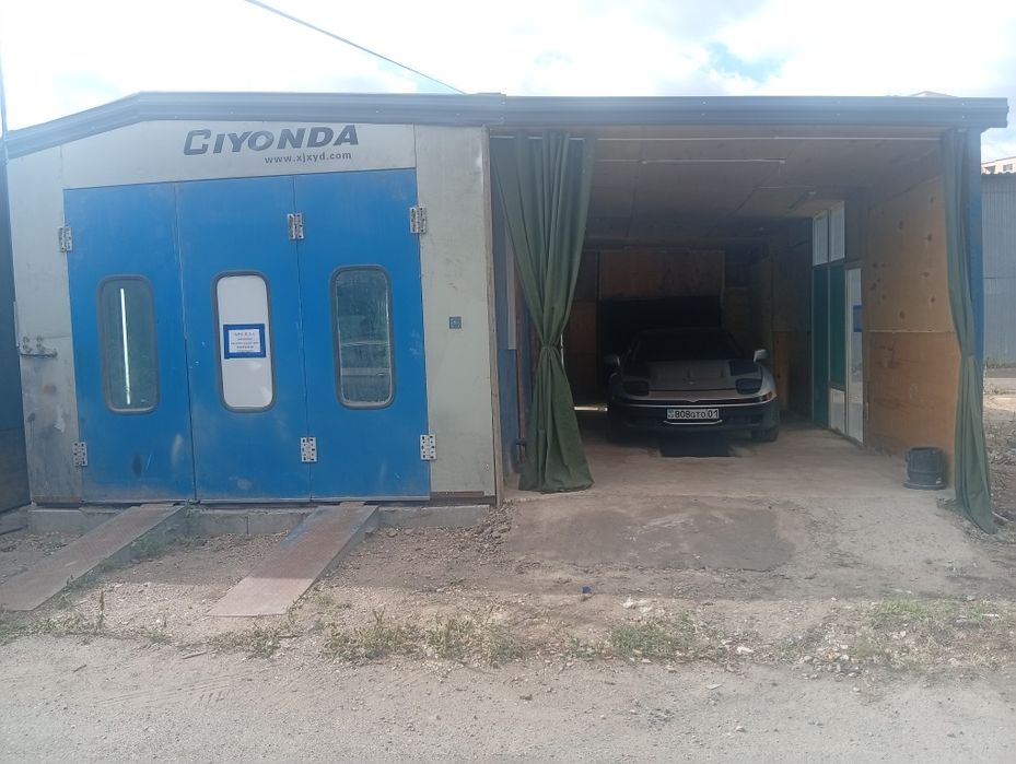 Покрасочная камера.