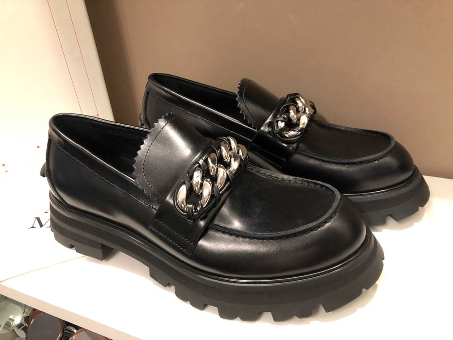Alexander McQueen loafers, pantofi 40, full box, retail 820 euro