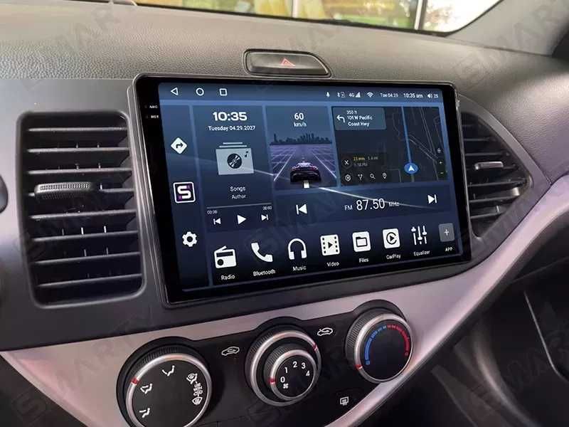 Навигация за Kia Picanto Morning 2011 -17 4G 128G Android 15 и 9"