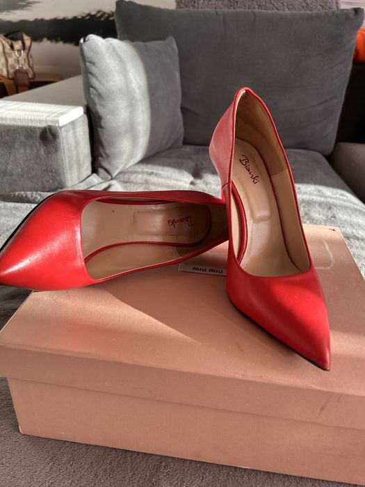 Обувки Bianki естествена кожа