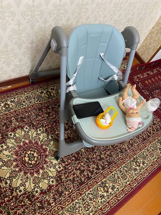 Продаётся коляска, ходунок 5 в 1, стульчик для кормления