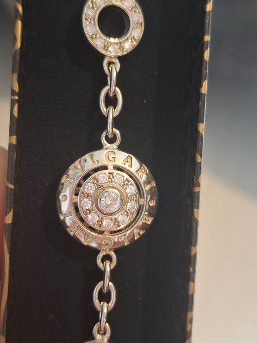 Сребърна гривна Bvlgari