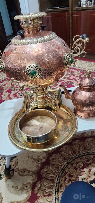 МИС САМОВАР Медный самоварНовый
